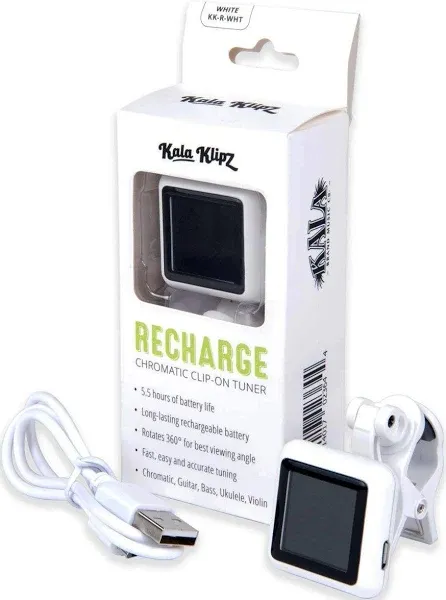 Kala Klipz Rechargeable Clip-On Tuner