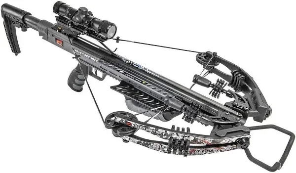 Killer Instinct Burner 415 Crossbow Bow Pro Package with 3 Arrow Bolts and Ad...