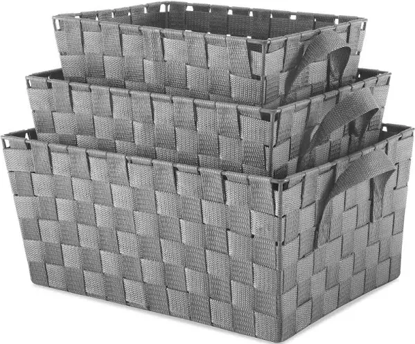 Sorbus 3-Pack Storage Basket Set