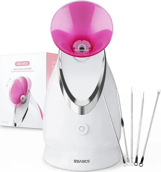 Facial Steamer Ionic Face Steamer for Home Facial, Warm Mist Humidifier Atomi...