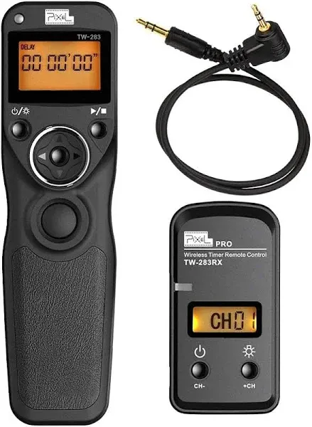 Pixel Pro TW-283 Wireless Timer Remote Control Shutter Release Sony Camera Photo