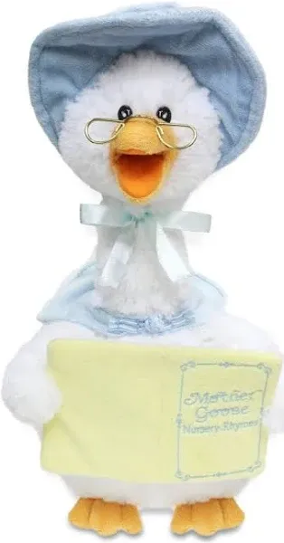 Cuddle Barn Mother Goose Animated Soft Plush Toy