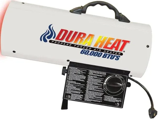 DuraHeat® GFA60A Portable Propane Forced Air Heater, 60000 BTU