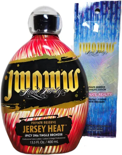 Jwoww Jersey Heat Hot Tingle Bronzer Tanning Lotion