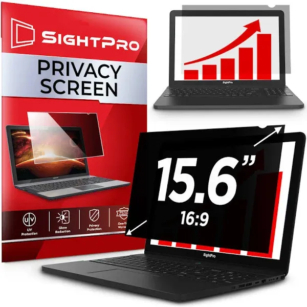 SightPro 15.6 Inch Laptop Privacy Screen Filter