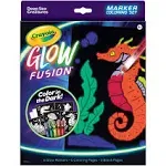 Crayola Glow Fusion Marker Coloring Set -Deep Sea Creatures