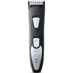 Barbasol Rechargeable Electric Beard Trimmer with Stainless Steel Blades and Adjustable Settings