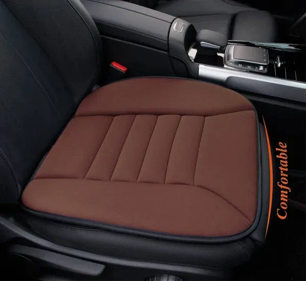 Car Seat Cushion with 1.2Inch Comfort Memory Foam, Seat Cushion for Car and Offi