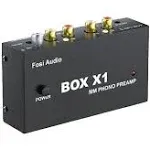 Fosi Audio Box X1-MM Phono Preamp with AUX Headphone Output