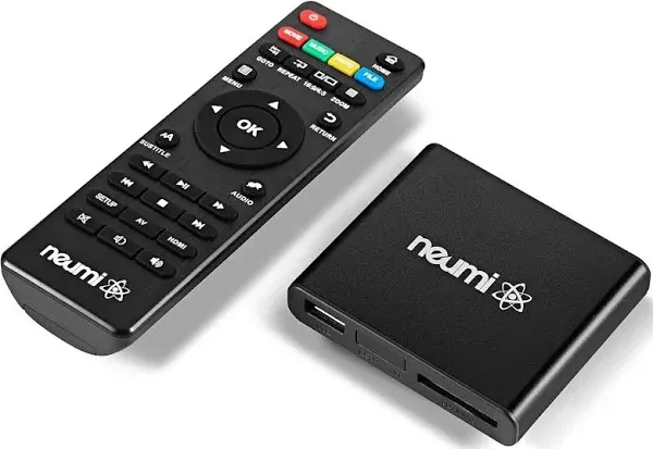 NEUMI ATOM 1080P Full-HD Digital Media Player for USB Drives and SD Cards, HE...