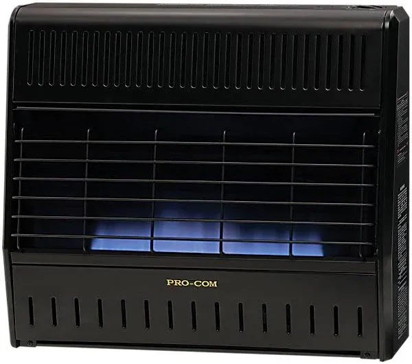 ProCom Mnsd300tga 30,000-BTU Dual Fuel Ventless Flame Garage Heater