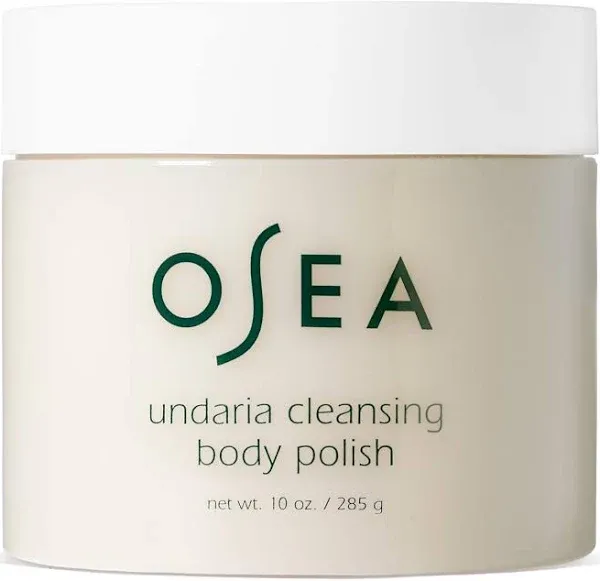 Undaria Cleansing Body Polish 10oz - Spa-Worthy AHA Body Exfoliator with Pumice 