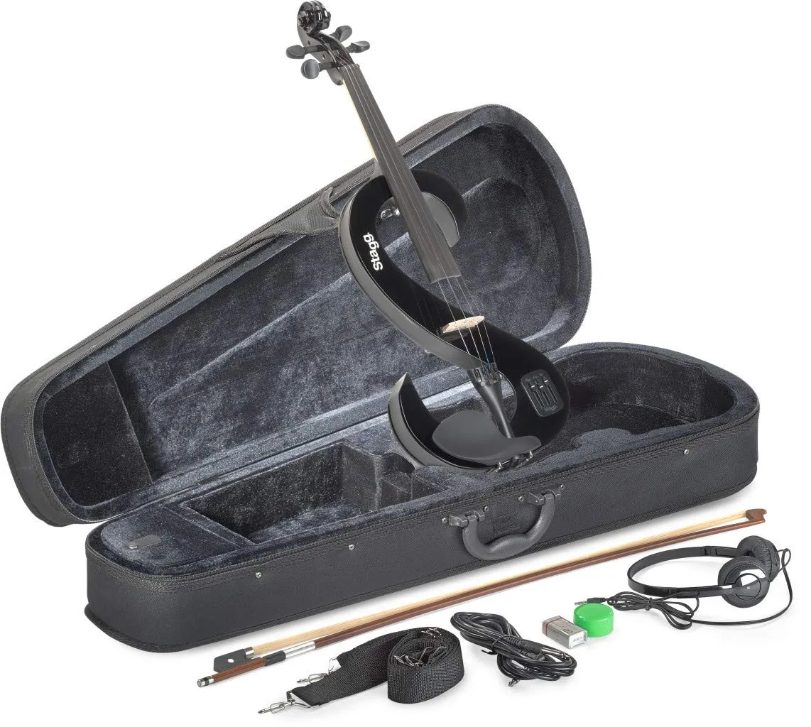 Stagg EVN 4/4 Electric Violin Set