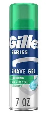 All Travel Sizes: Wholesale Travel Size Gillette Series Sensitive Skin Shave Gel - 2.5 oz.: Bath & Body