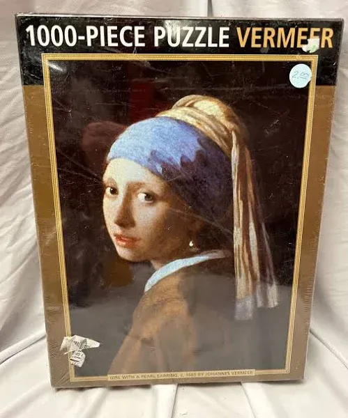 Vermeer Girl with A Pearl Earring 1000 Piece Puzzle