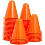 50 Pack Mini Cones for Classroom, Traffic Cones, Sports Cones Soccer, Basketball