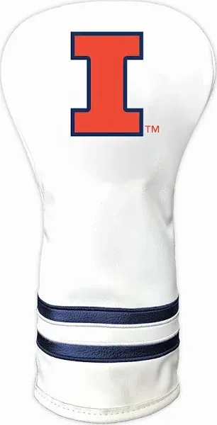 Team Golf Illinois Vintage Driver Headcover