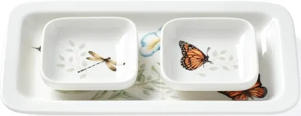 Lenox Butterfly Meadow Sushi Plate & Bowls