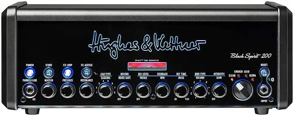 Hughes &amp; Kettner Black Spirit 200 Guitar Amplifier Head, Compact, 200w