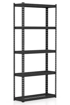 Costway 5-Tier Heavy Duty Storage Shelf with Anti-Tipping Device