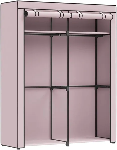 SONGMICS Portable Closet Wardrobe with Non-Woven Fabric Cover