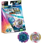 Beyblade Burst QuadStrike Dual Pack Gambit Dragon D8 and Ambush Achilles A8