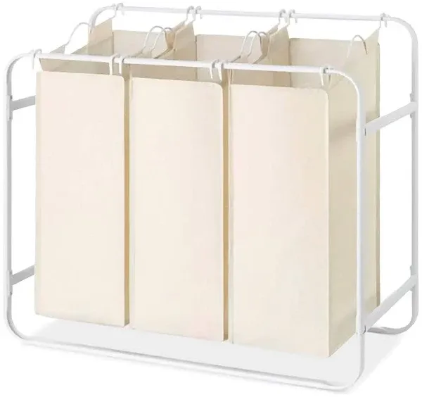 Whitmor Retro Triple Laundry Sorter