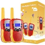 Walkie Talkies for Kids Toys for Boys Girls 4-6, 3 Miles Range Walkie Talkie ...