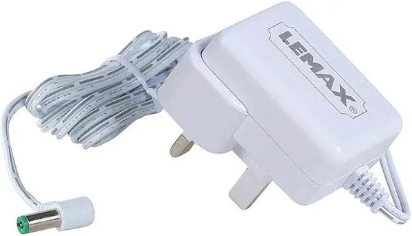 Fast Charging 4.5V Power Adapter with 1 Output Jack, Tabletop Mount - White