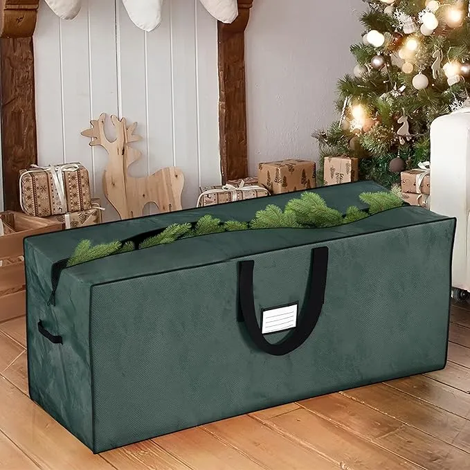 Elf Stor Extra Large Christmas Tree Bag Green For 9Ft Trees 65X30x15 Inch