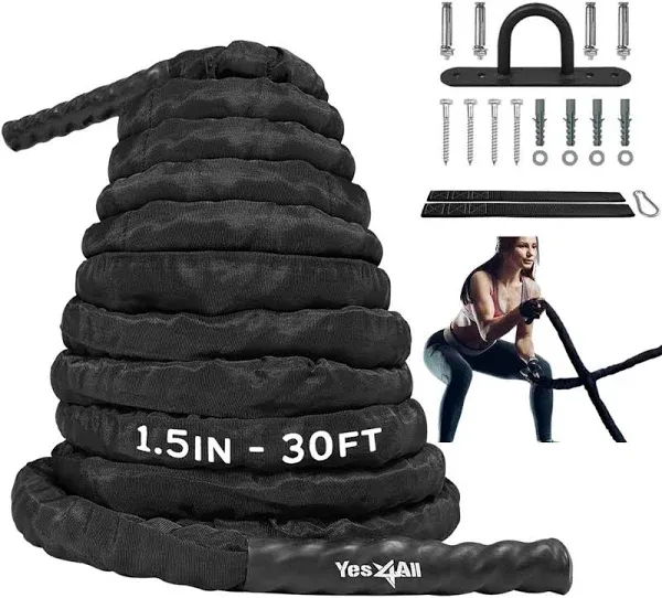 Yes4all Battle Exercise Training Rope