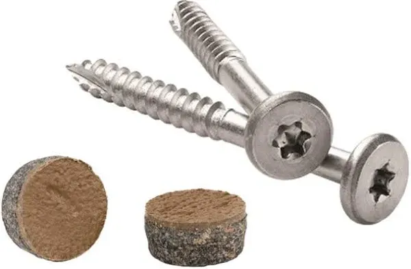 Pro Plug System for Fascia Plug &amp; Screw Kit - Trex Toasted Sand Fascia Plugs ...