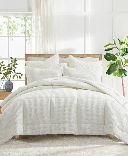 Levtex Home Mills Waffle Duvet Set