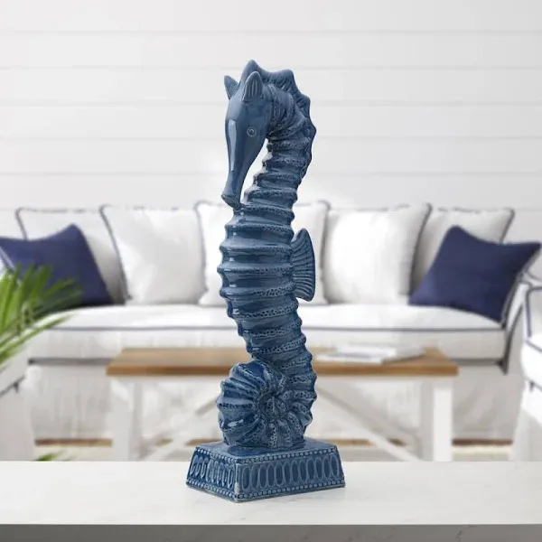 Fitz and Floyd Coastal Home Seahorse Figurine