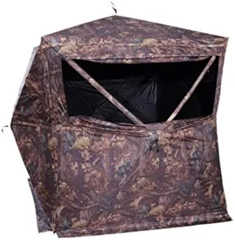 HME 3-Person Pop-Up Ground Blind 75x75x67&#034; Cervidae Camo