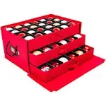 Santa's Bag 3 Drawer Ornament Storage Box