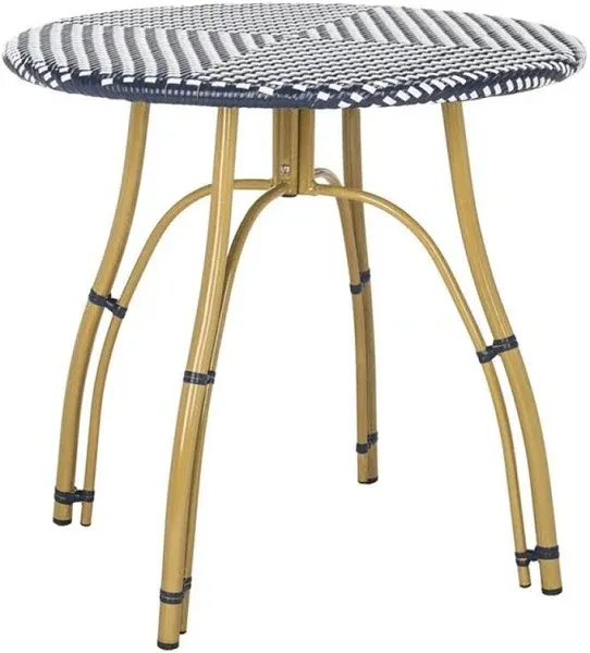 Kylie Rattan Bistro Table Safavieh