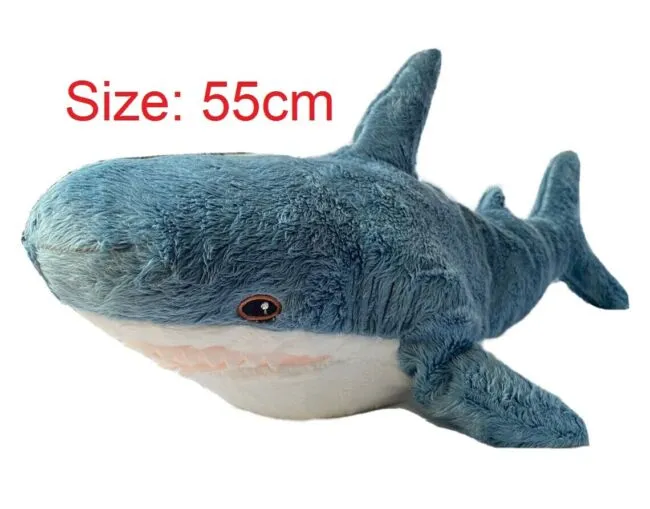 Brand NEW IKEA Baby Blahaj Stuffed Toy Plush Animal Shark 55cm, 205.406.63