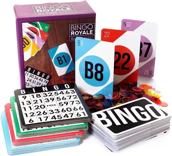 Brybelly GBIN-1000 Bingo Royale Bundle Cards