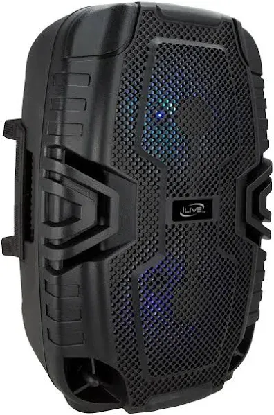 iLive Bluetooth Party Stereo Speaker, Black