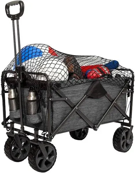 Mac Sports XL Folding Wagon with Brakes