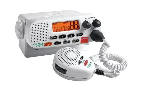 Cobra MR F45-D Fixed-Mount Class D VHF Radio