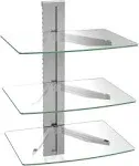 Floating Entertainment Center Shelves, Holds up to 17.6Lbs, TV Shelf with Streng