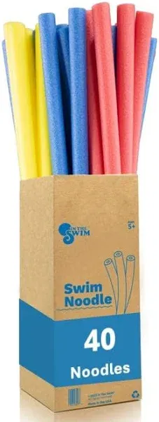 Big Joe Swim Pool Noodles, 40-Pack (1056482)