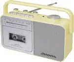 Studebaker SB2130RG Portable Cassette Player/Recorde<wbr/>r with Rose Gold/Silver