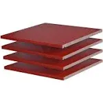 Family Wardrobe Optional Shelves, Pack of 4 by Palace Imports, 4 Colors