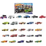 Hot Wheels ABC Racers, Set of 26 Cars with Letters of The Alphabet - Multi-Color