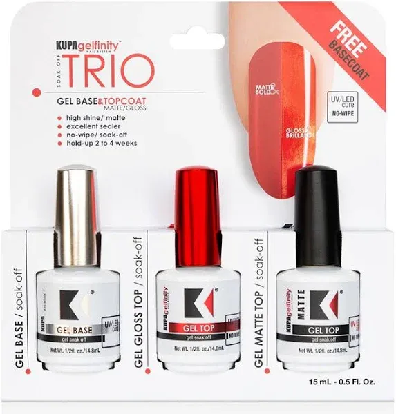 TRIO pack (Base/Topcoat)