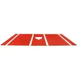 Pro Ball Baseball / Softball Hitting Batting Cage Field Mat Clay 6 Feet x 12 Feet