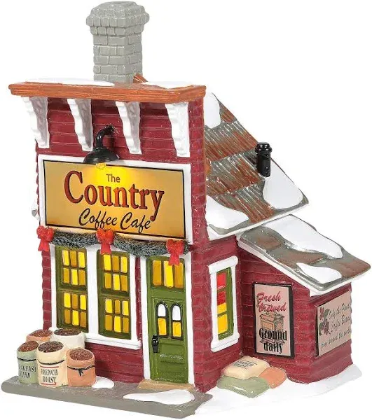 Department 56 Department 56 The Country Coffee Caf� Lighted Building #6006977